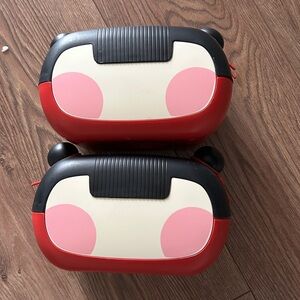 Cute Black and Red Naza tissue box